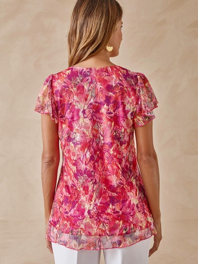 Tee-shirt en dentelle