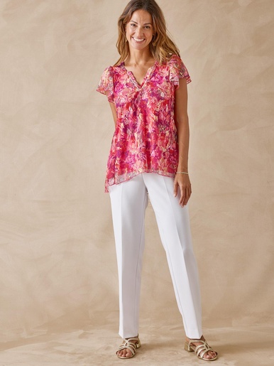 Tee-shirt en dentelle