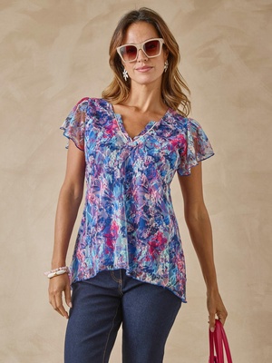 Tee-shirt en dentelle