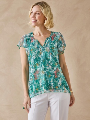 Tee-shirt en dentelle