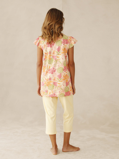 Lot de 2 pyjacourts pur coton