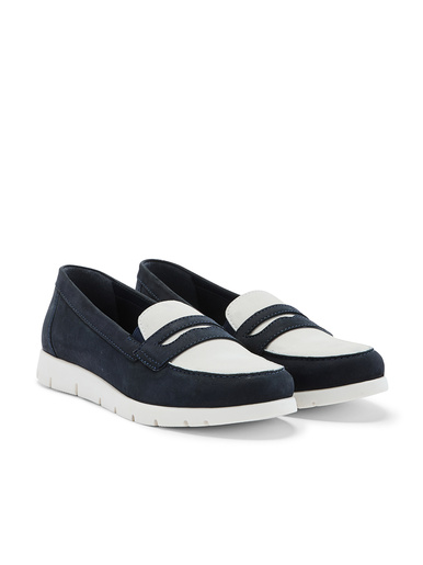 Mocassins cuir nubuck semelle amovible