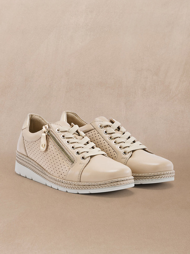 Derbies en cuir semelle amovible