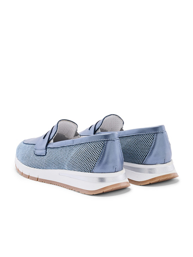 Mocassins élastiqués semelle compensée