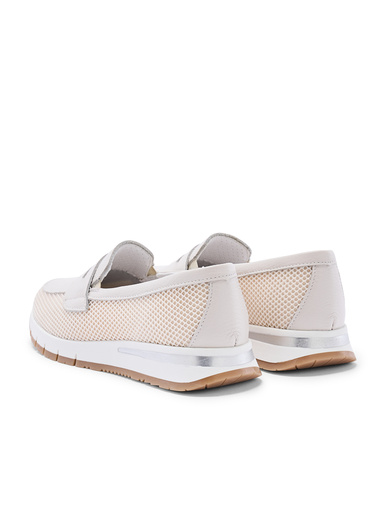 Mocassins élastiqués semelle compensée