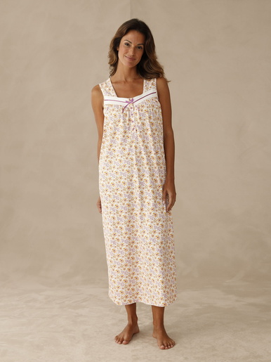 Chemise de nuit à bretelles