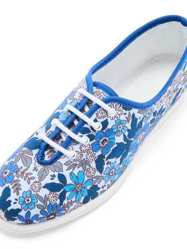 Derbies en toile intérieur éponge