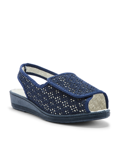 Sandales pantoufles ouverture totale
