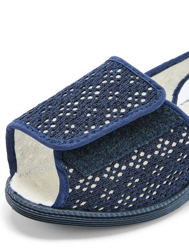 Sandales pantoufles ouverture totale