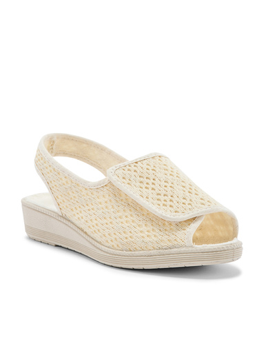 Sandales pantoufles ouverture totale