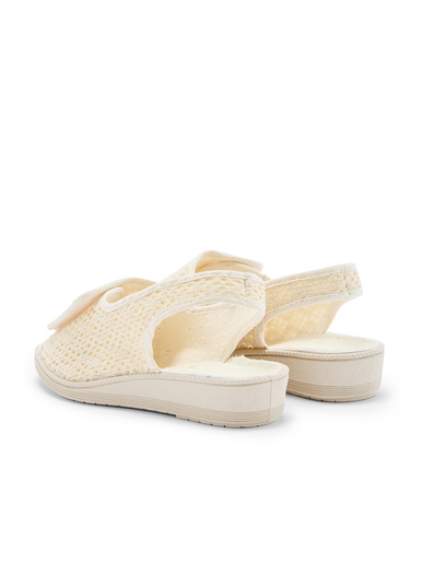 Sandales pantoufles ouverture totale
