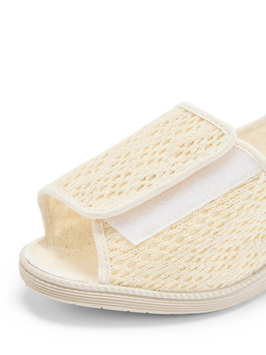 Sandales pantoufles ouverture totale