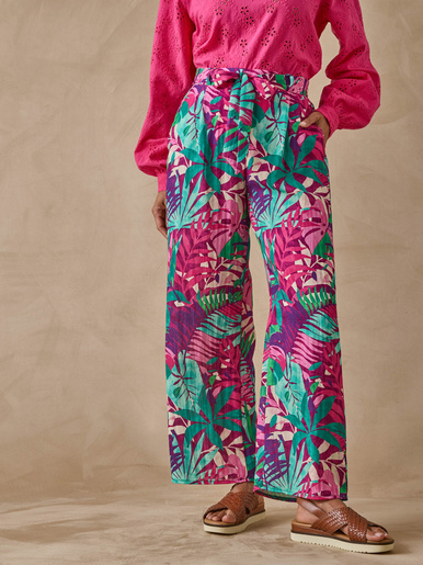 Pantalon large et fluide