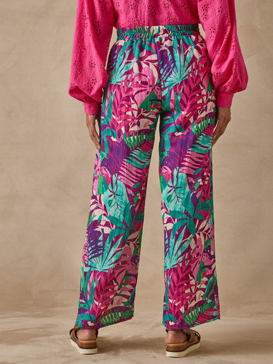 Pantalon large et fluide