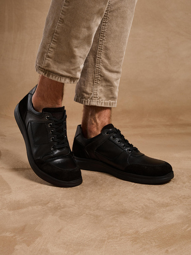 Derbies en cuir à aérosemelle