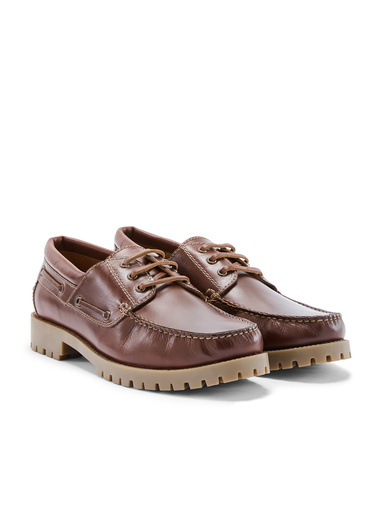 Derbies homme style bateau