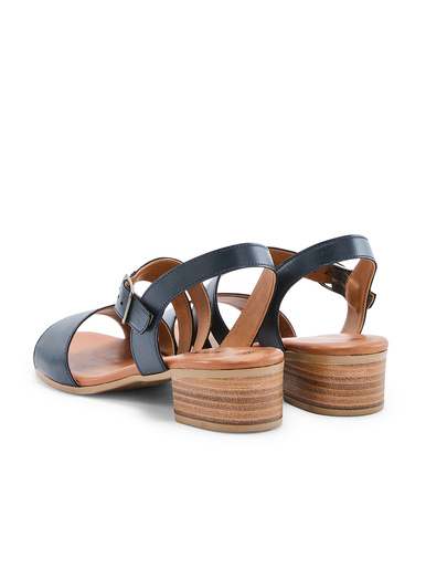 Sandales en cuir à aérosemelle
