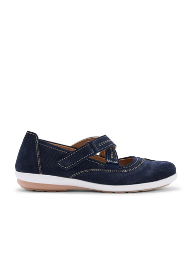 Babies cuir brides croisées
