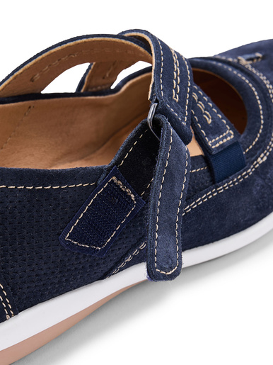 Babies cuir brides croisées
