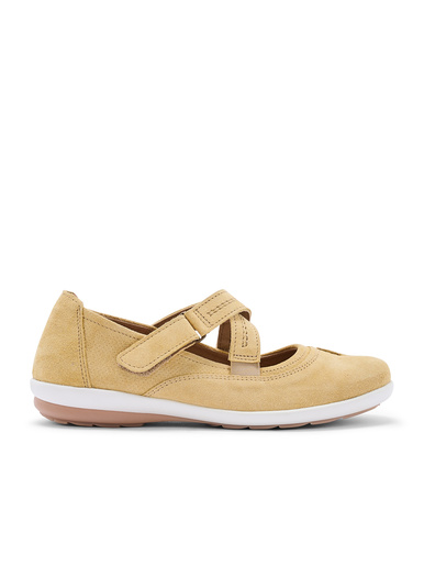 Babies cuir brides croisées