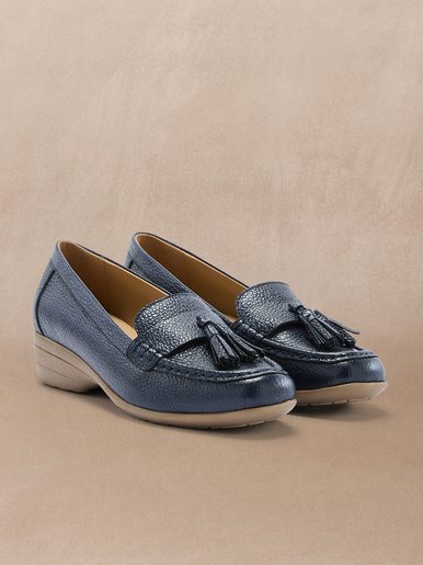 Mocassins à pompons