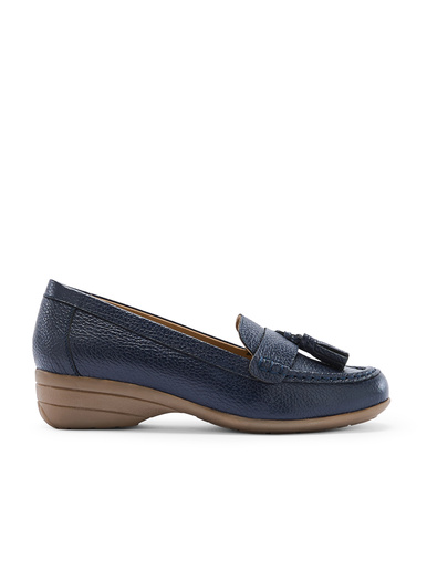 Mocassins à pompons