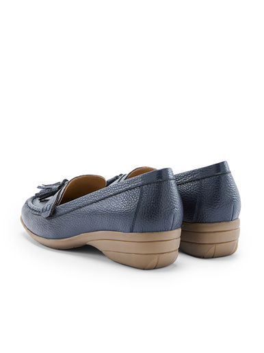 Mocassins à pompons