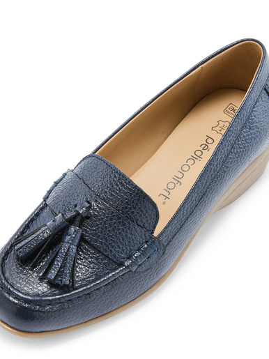 Mocassins à pompons