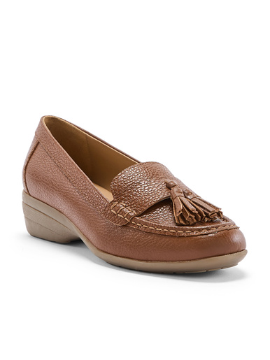 Mocassins à pompons