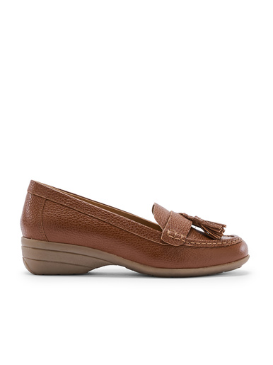 Mocassins à pompons