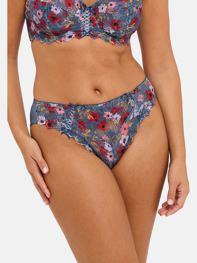 Slip Arum Mosaic - Sans Complexe - Fleurs givrées