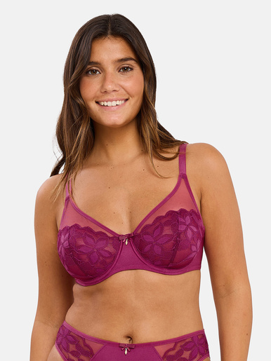 Soutien-gorge à armatures Salomé - Sans Complexe - Mûres