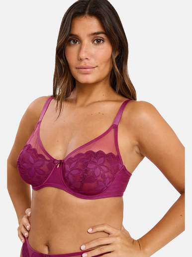 Soutien-gorge plongeant armatures Salomé