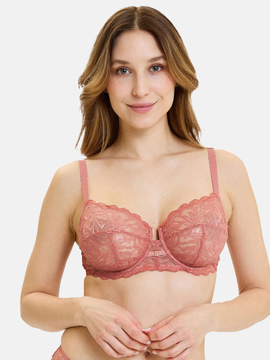 Soutien-gorge emboitant armatures Suzan - Sans Complexe - Rose nordique