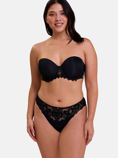 Soutien-gorge bandeau à armatures