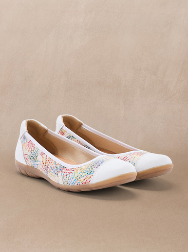 Ballerines à semelle amovible