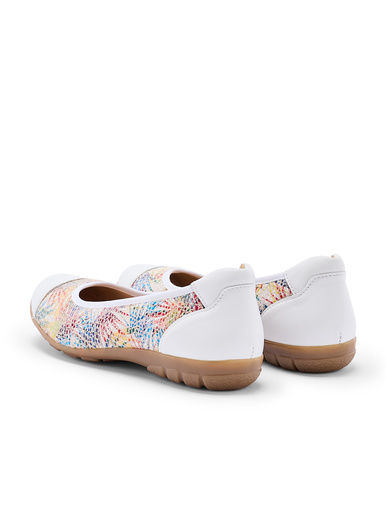 Ballerines à semelle amovible