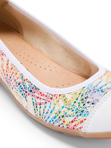 Ballerines à semelle amovible