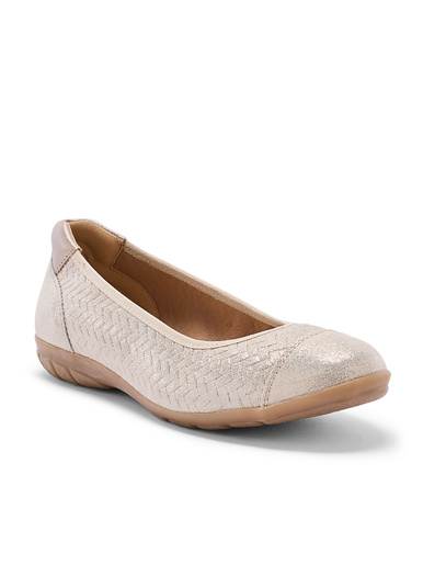 Ballerines à semelle amovible