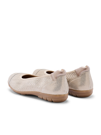 Ballerines à semelle amovible
