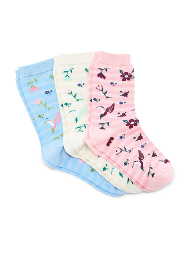 Lot de 3 paires de mi-chaussettes