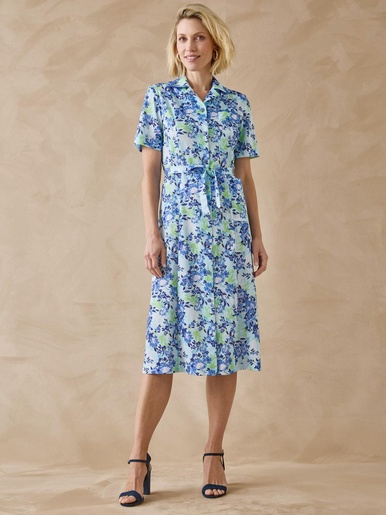 Robe en maille fluide
