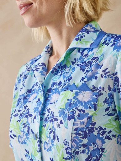 Robe en maille fluide