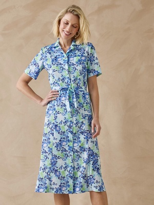 Robe en maille fluide