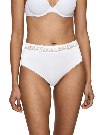 Culotte midi Feel of modal - Triumph - Blanc