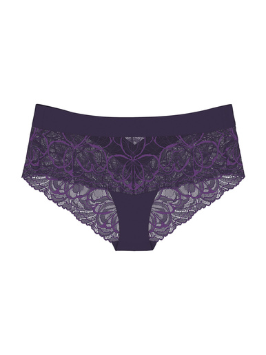 Shorty Body Make-Up Illusion Lace - Triumph - Violet foncé