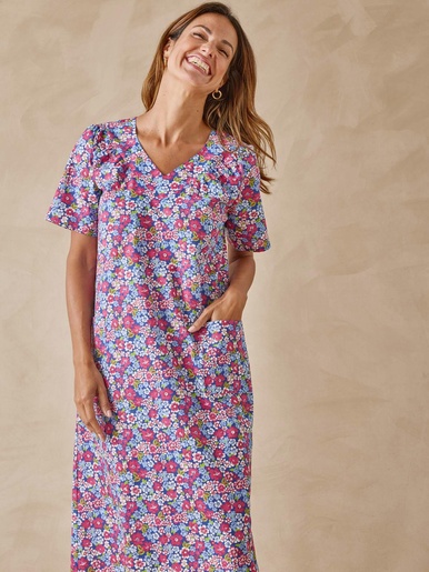 Robe-tablier forme housse