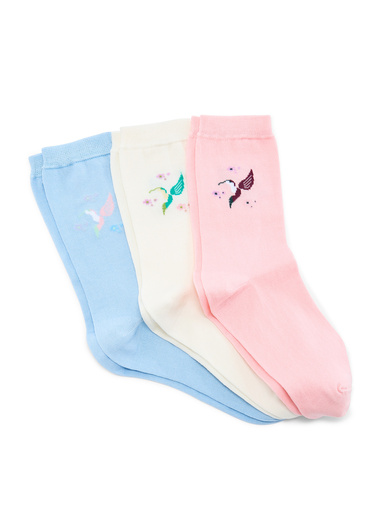 Lot de 3 paires de mi-chaussettes