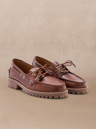 Chaussures bateau femme