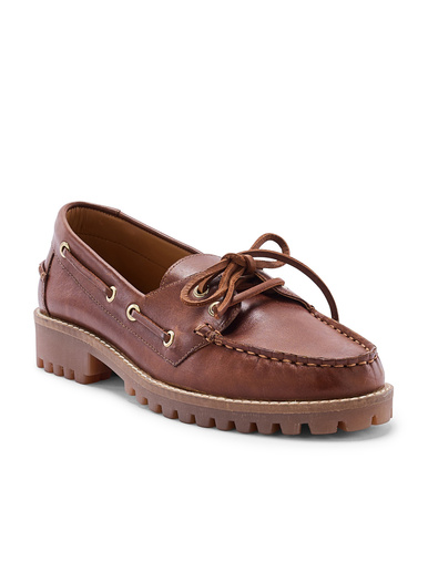 Chaussures bateau femme